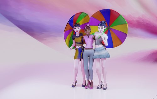 Annya-Leona, Verachantesse, and Noelle Monique I #4
