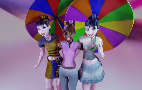 Annya-Leona, Verachantesse, and Noelle Monique II #2