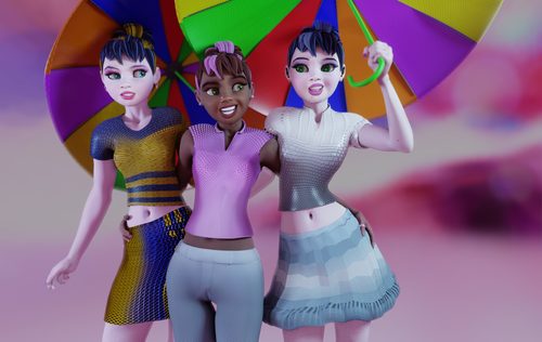 Annya-Leona, Verachantesse, and Noelle Monique II #3