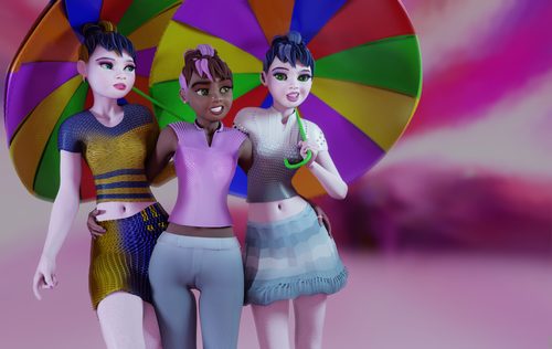 Annya-Leona, Verachantesse, and Noelle Monique II #4
