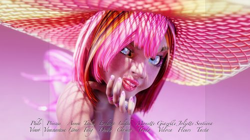 Monette Taida, Superpink Valentine's Feel I #3