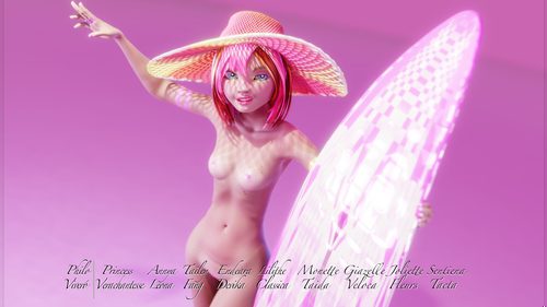 Monette Taida, Superpink Valentine's Feel III #4