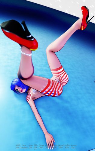 Zandeya, Being Patriotic, Drawn with Normals I #11
