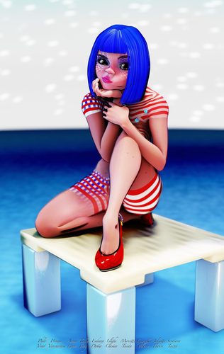 Zandeya, Being Patriotic, Drawn with Normals II #10