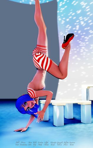 Zandeya, Being Patriotic, Drawn with Normals II #11