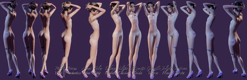 Joliette Fleurs Violet Views I #3