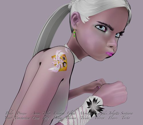 Joliette Fleurs, Drawn Series II #14