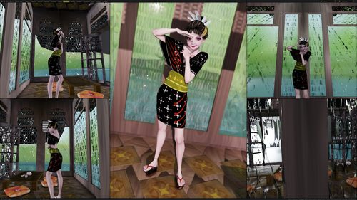 Lilithe Classica in and Around the Teahouse, Multiviews I #4