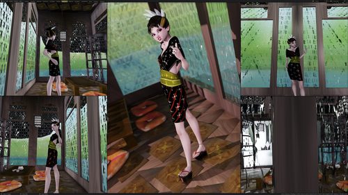 Lilithe Classica in and Around the Teahouse, Multiviews III #4