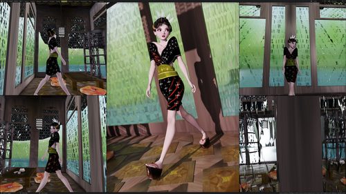 Lilithe Classica in and Around the Teahouse, Multiviews III #5