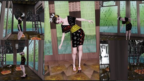 Lilithe Classica in and Around the Teahouse, Multiviews III #7