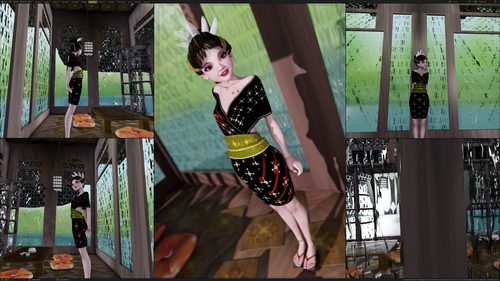 Lilithe Classica in and Around the Teahouse, Multiviews III #9