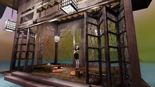 Lilithe Classica in and Around the Teahouse, Demo Workspace Shots I #9