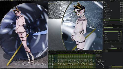 Giazelle Veloca Workspace with Control Rig Overlay I #6