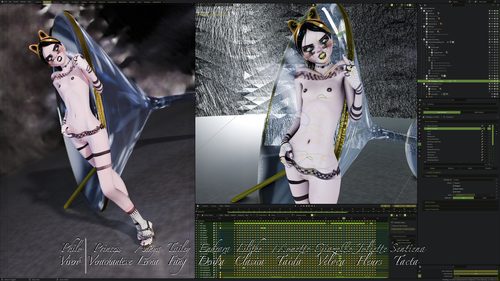 Giazelle Veloca Workspace with Control Rig Overlay I #7