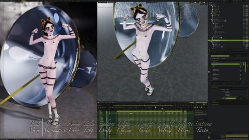 Giazelle Veloca Workspace with Control Rig Overlay I #9