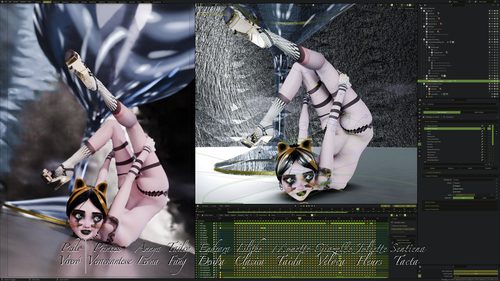 Giazelle Veloca Workspace with Control Rig Overlay II #5
