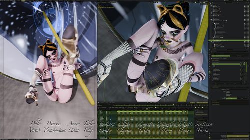 Giazelle Veloca Workspace with Control Rig Overlay II #6
