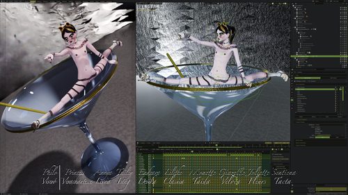 Giazelle Veloca Workspace with Control Rig Overlay II #10