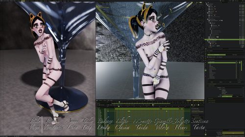 Giazelle Veloca Workspace with Control Rig Overlay III #6