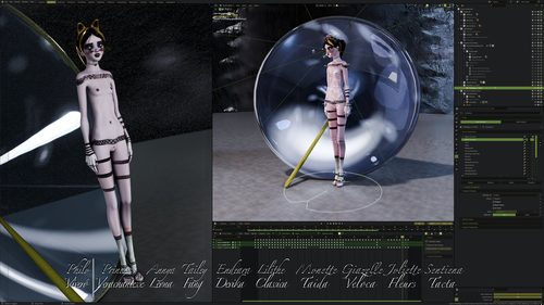 Giazelle Veloca Workspace with Control Rig Overlay III #10