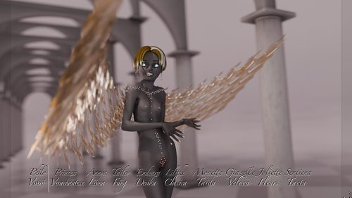 Light Black and Gold Angel, Played by Sentiena I #1