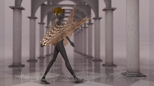 Light Black and Gold Angel, Played by Sentiena I #7