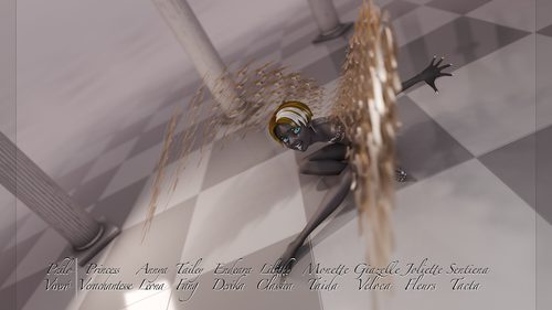 Light Black and Gold Angel, Played by Sentiena I #9