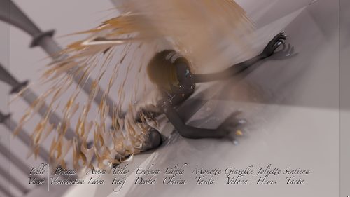 Light Black and Gold Angel, Played by Sentiena II #6
