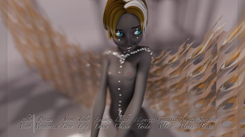Light Black and Gold Angel, Played by Sentiena III #12