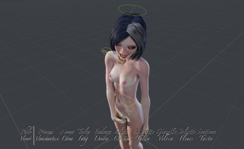 Annya-Leona Control Rig Overlays I #4