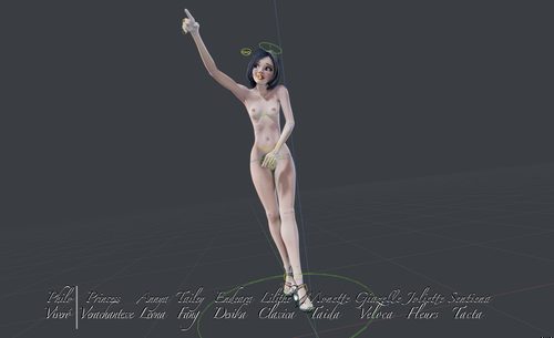Annya-Leona Control Rig Overlays I #8