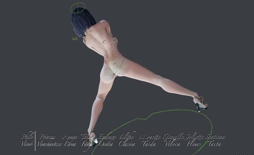Annya-Leona Control Rig Overlays II #5