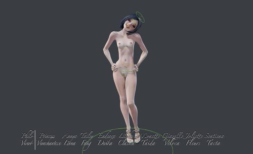 Annya-Leona Control Rig Overlays II #8