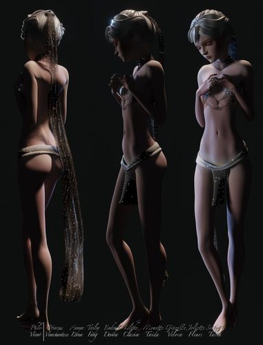 Joliette Fleurs, Early Short-Hair Model I #4