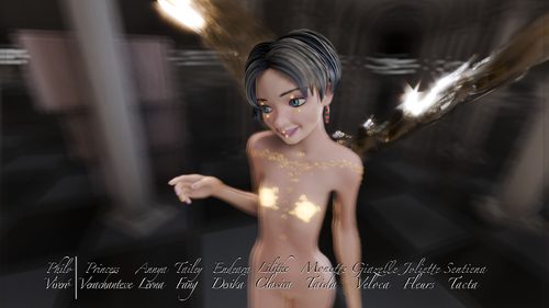 Sentiena Tacta, Golden Fire Angel III #1