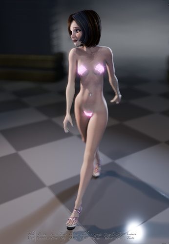 Annya-Leona With Her Bright Fireglow Bikini Bits and New Face II #17