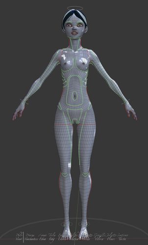 Giazelle Veloca and her New Base Mesh I #1