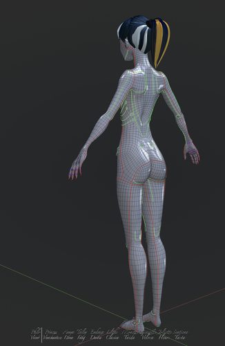 Giazelle Veloca and her New Base Mesh II #2