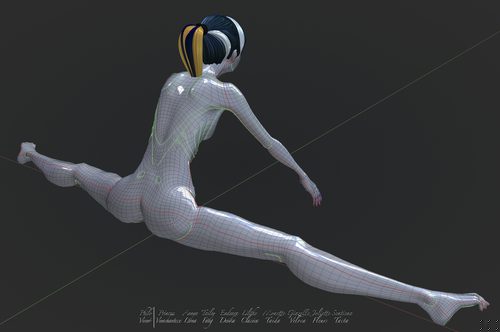 Giazelle Veloca and her New Base Mesh II #3