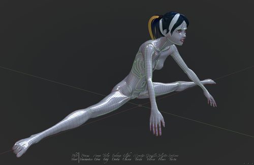 Giazelle Veloca and her New Base Mesh I #4