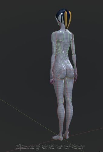 Giazelle Veloca and her New Base Mesh II #5