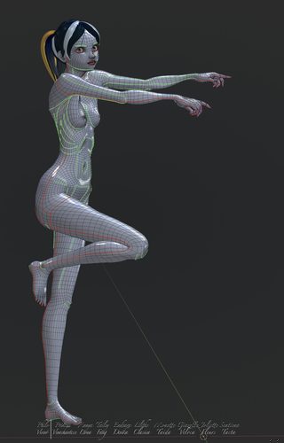 Giazelle Veloca and her New Base Mesh I #6