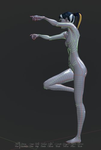 Giazelle Veloca and her New Base Mesh II #6