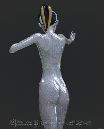 Giazelle Veloca and her New Base Mesh I #8