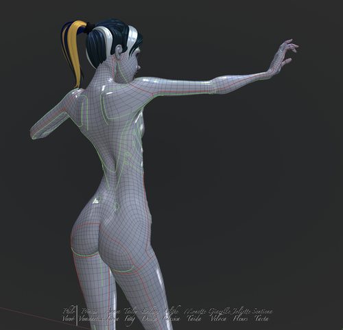 Giazelle Veloca and her New Base Mesh II #8