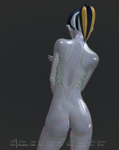 Giazelle Veloca and her New Base Mesh I #9