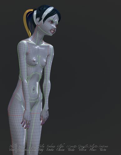 Giazelle Veloca and her New Base Mesh I #10