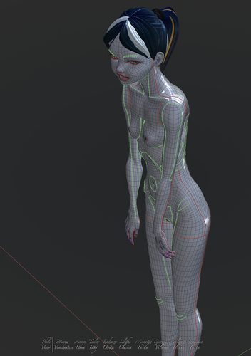 Giazelle Veloca and her New Base Mesh II #10