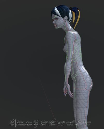 Giazelle Veloca and her New Base Mesh I #11